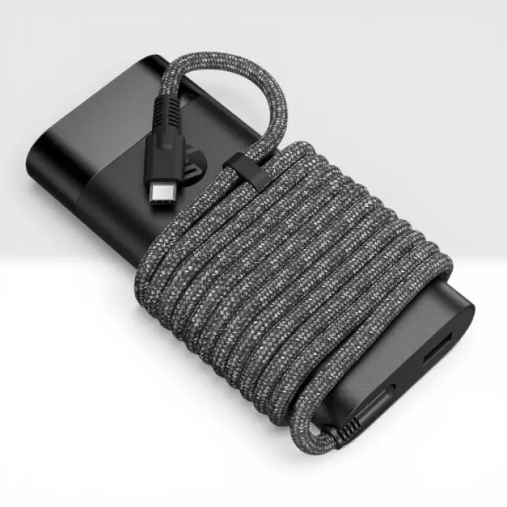 90W Universal USB-C Laptop Charger – Fast Charging AC Adapter with Braided Cable